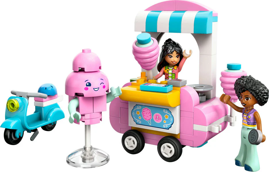 Friends Cotton Candy Stand and Scooter - Image 3
