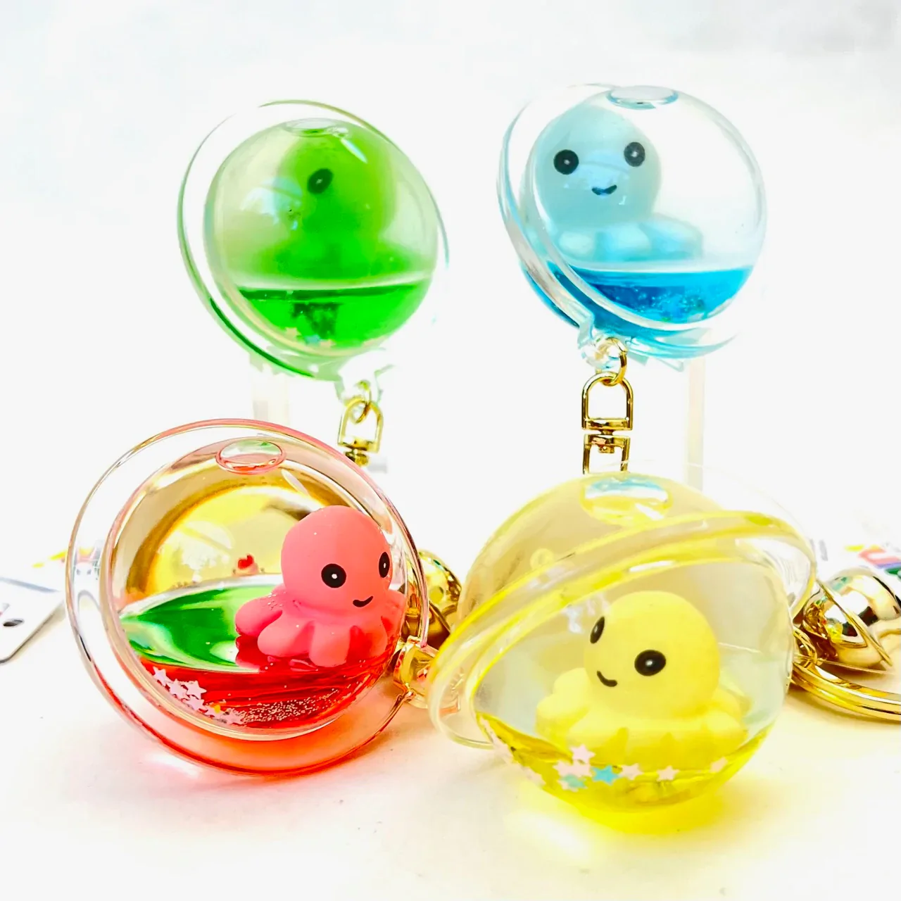 Octopus Floaty Keychain - Image 3